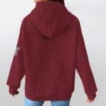 troy-trojans-3d-waffle-quarter-no-zip-hoodie-custom-claw-design-red-latest-model.webp