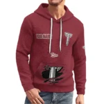 troy-trojans-3d-waffle-quarter-no-zip-hoodie-custom-claw-design-red-latest-model.webp