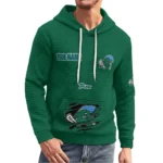 tulane-green-wave-3d-waffle-quarter-no-zip-hoodie-personalized-claw-design-green-latest-model.webp