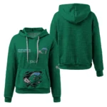 tulane-green-wave-3d-waffle-quarter-no-zip-hoodie-personalized-claw-design-green-latest-model.webp
