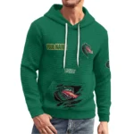 uab-blazers-3d-waffle-quarter-no-zip-hoodie-custom-claw-design-green-latest-model.webp