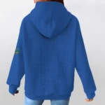 ucla-bruins-3d-waffle-quarter-no-zip-hoodie-personalized-claw-design-blue-latest-model.webp