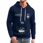 uconn-huskies-3d-waffle-quarter-no-zip-hoodie-customized-claw-design-blue-latest-model.webp