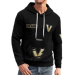 vanderbilt-commodores-3d-waffle-quarter-no-zip-hoodie-customized-claw-design-black-latest-model.webp