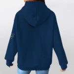 west-virginia-mountaineers-3d-waffle-quarter-no-zip-hoodie-personalized-claw-design-blue-latest-model.webp