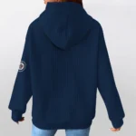 winnipeg-jets-3d-waffle-quarter-no-zip-hoodie-personalized-claw-design-blue-latest-model.webp