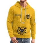 wolverhampton-wanderers-3d-waffle-quarter-no-zip-hoodie-custom-claw-design-old-gold-latest-model.webp